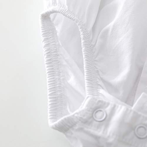 Baby Boy Short Sleeve Woven Linen Design Bodysuit With Bow