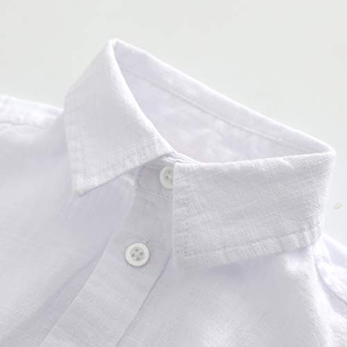 Baby Long Sleeve Woven Dinosaur Print Bodysuit Shirt