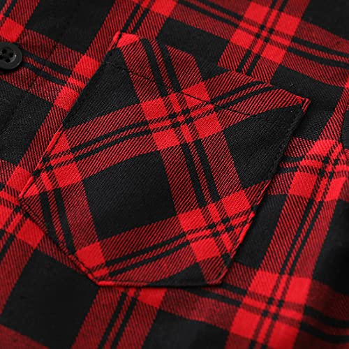 Boy Long Sleeve Plaid Shirt