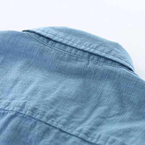 Boy Long Sleeve Blue Shirt
