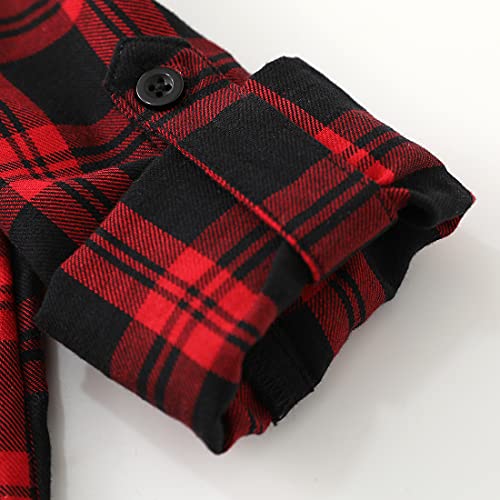 Boy Long Sleeve Plaid Shirt