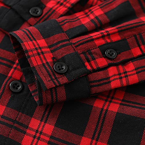 Boy Long Sleeve Plaid Shirt