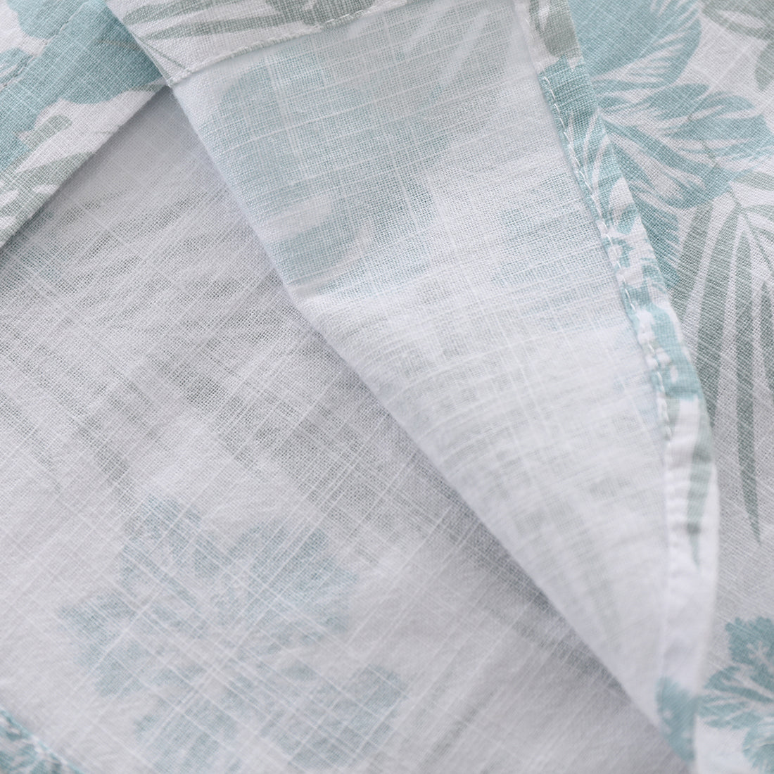 Boy Short Sleeve Hawaii Linen Design Print Shirts