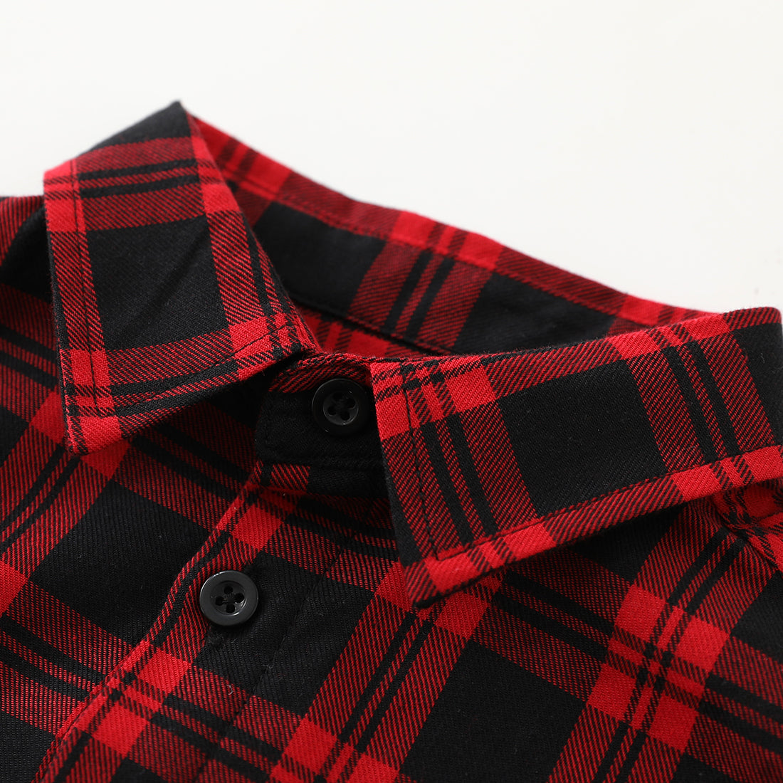 Boy Long Sleeve Plaid Shirt
