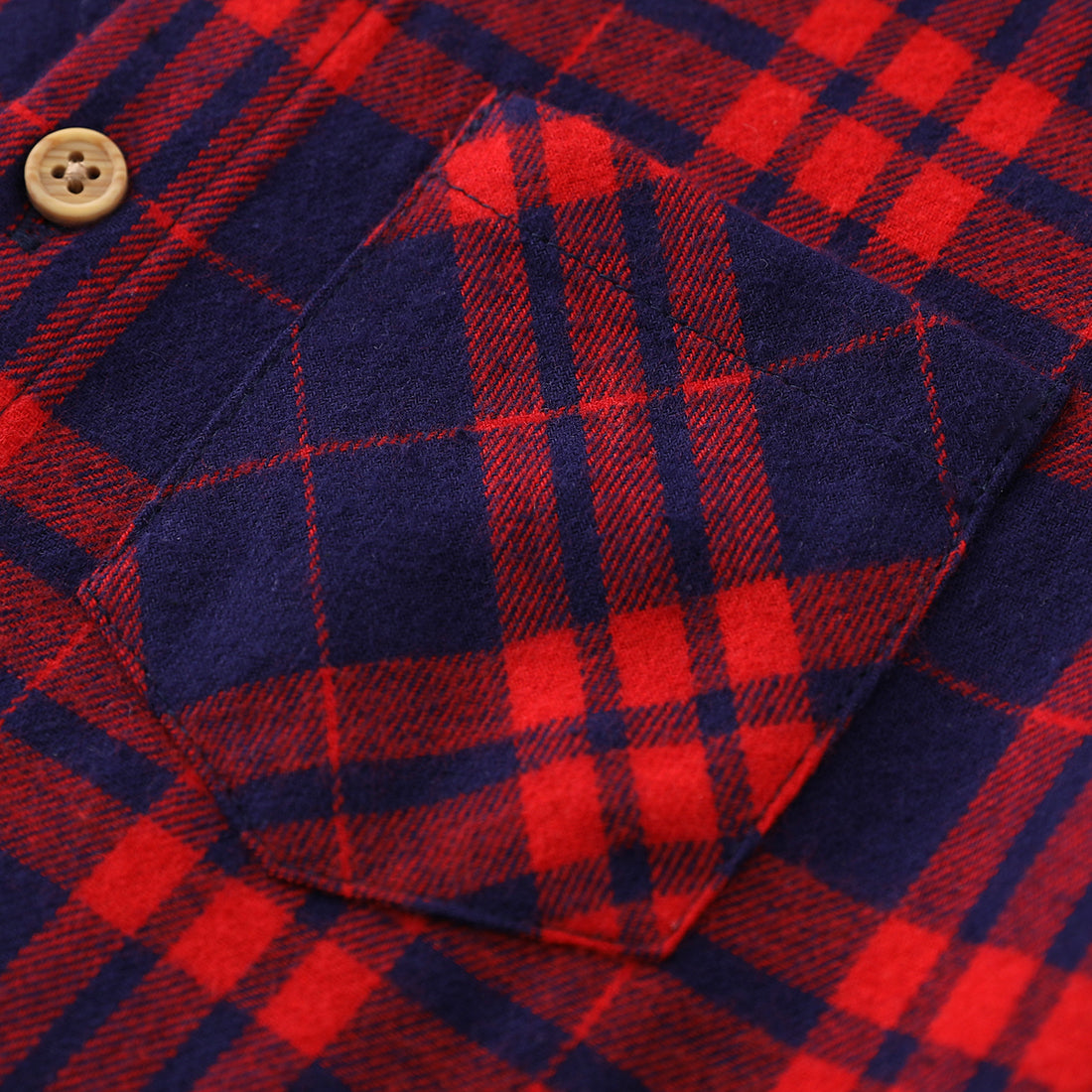 Boy Plaid Long Sleeve Flannel Shirts