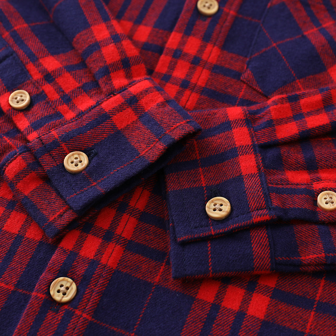Boy Plaid Long Sleeve Flannel Shirts