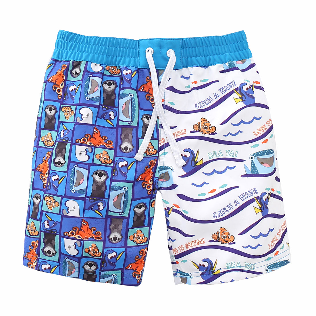 Boy Swim Trunks with UPF 50+ Sun Protection multi colour