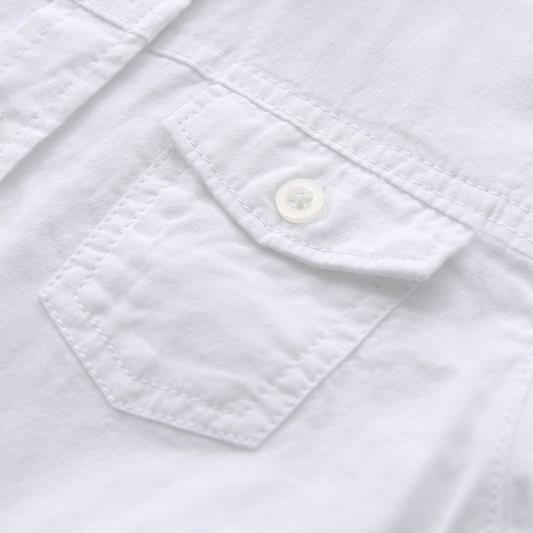 Boy Long Sleeve White Shirt