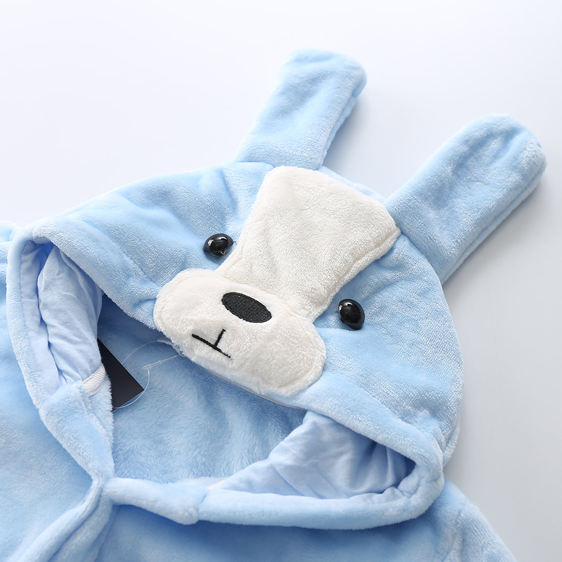 Toddler Girls Hooded Coral Fleece Sleep Robe Bathrobe