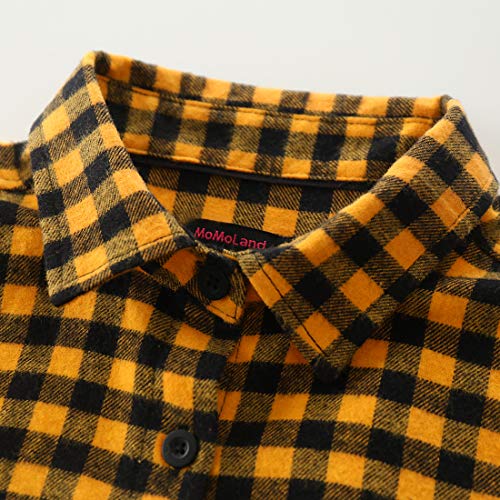 Young Adult Long Sleeve Plaid Flannel Shirt