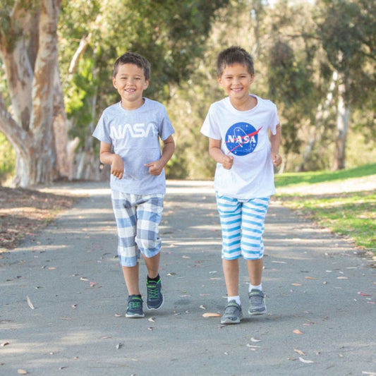 cotton NASA tshirt model