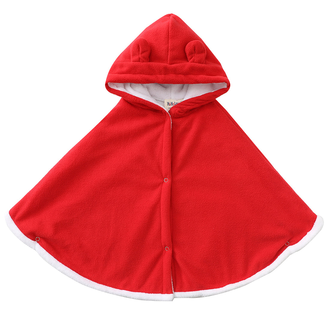 baby toddler hooded red cloak